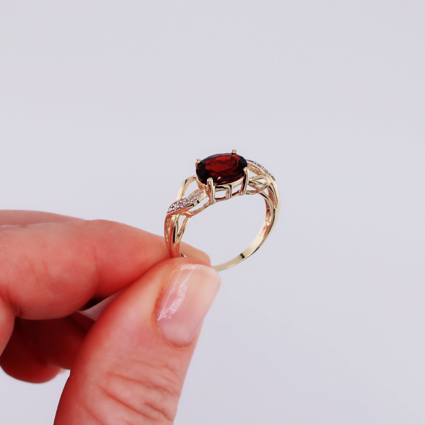Gabriella Garnet Ring