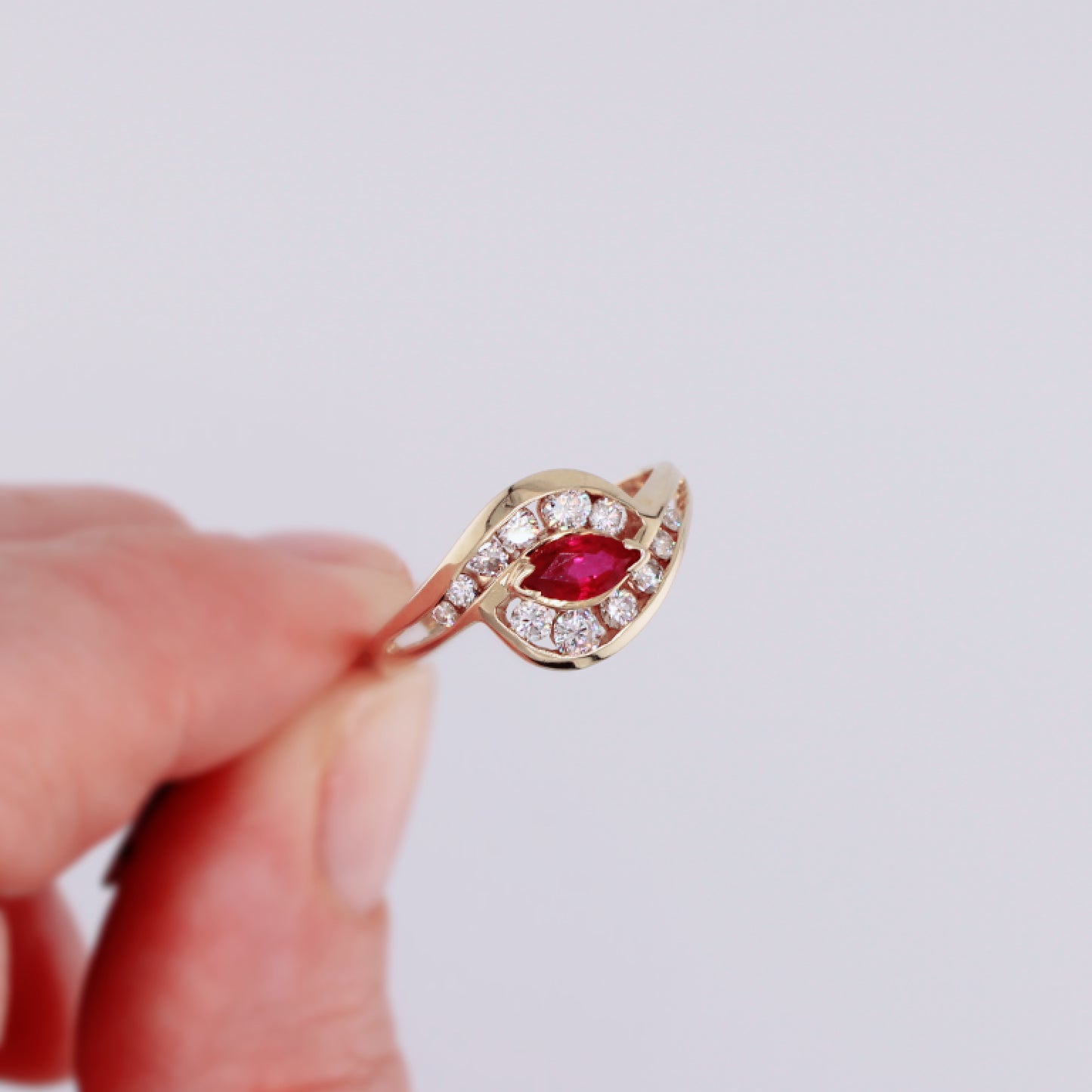 Eve Ruby and Diamond Ring