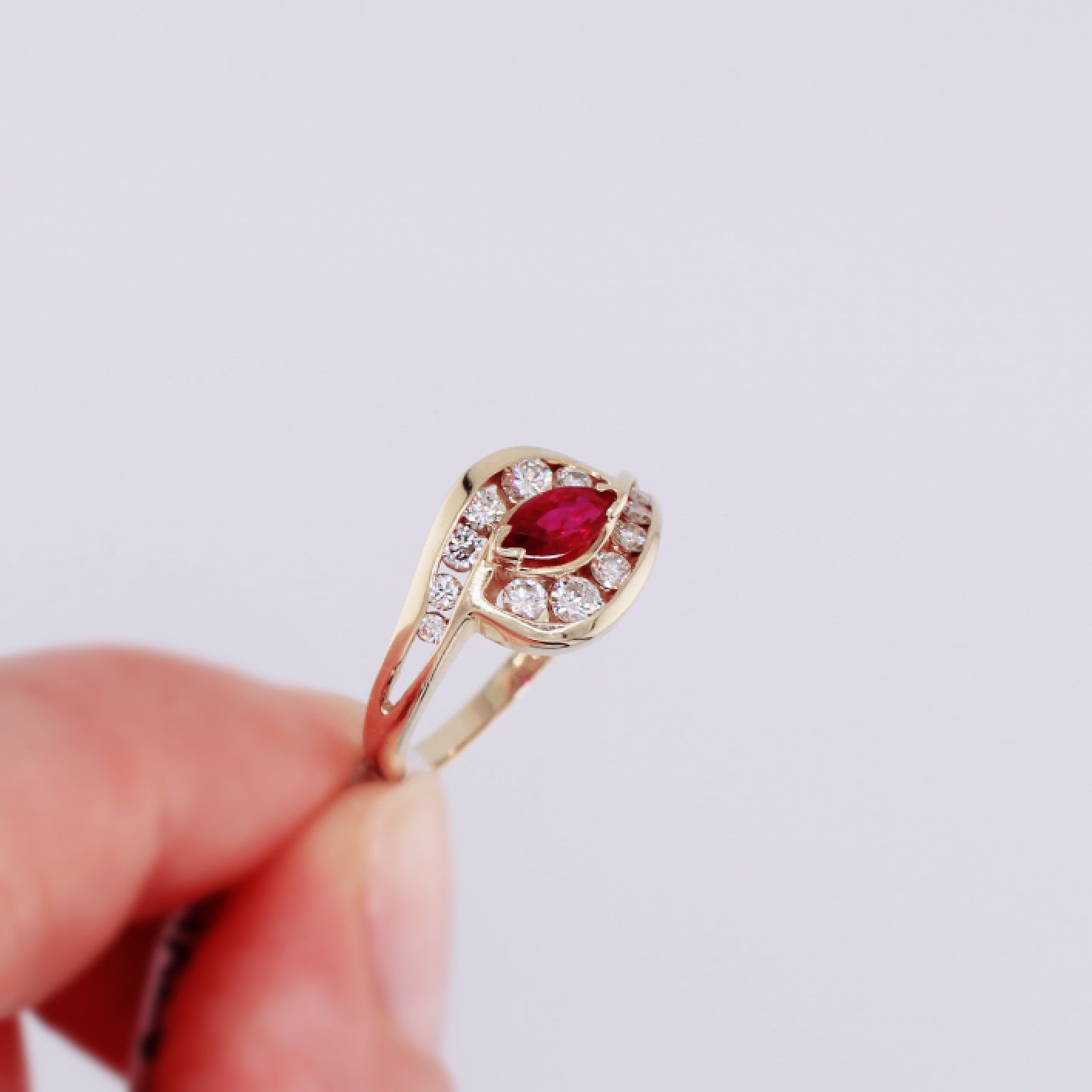 Eve Ruby and Diamond Ring