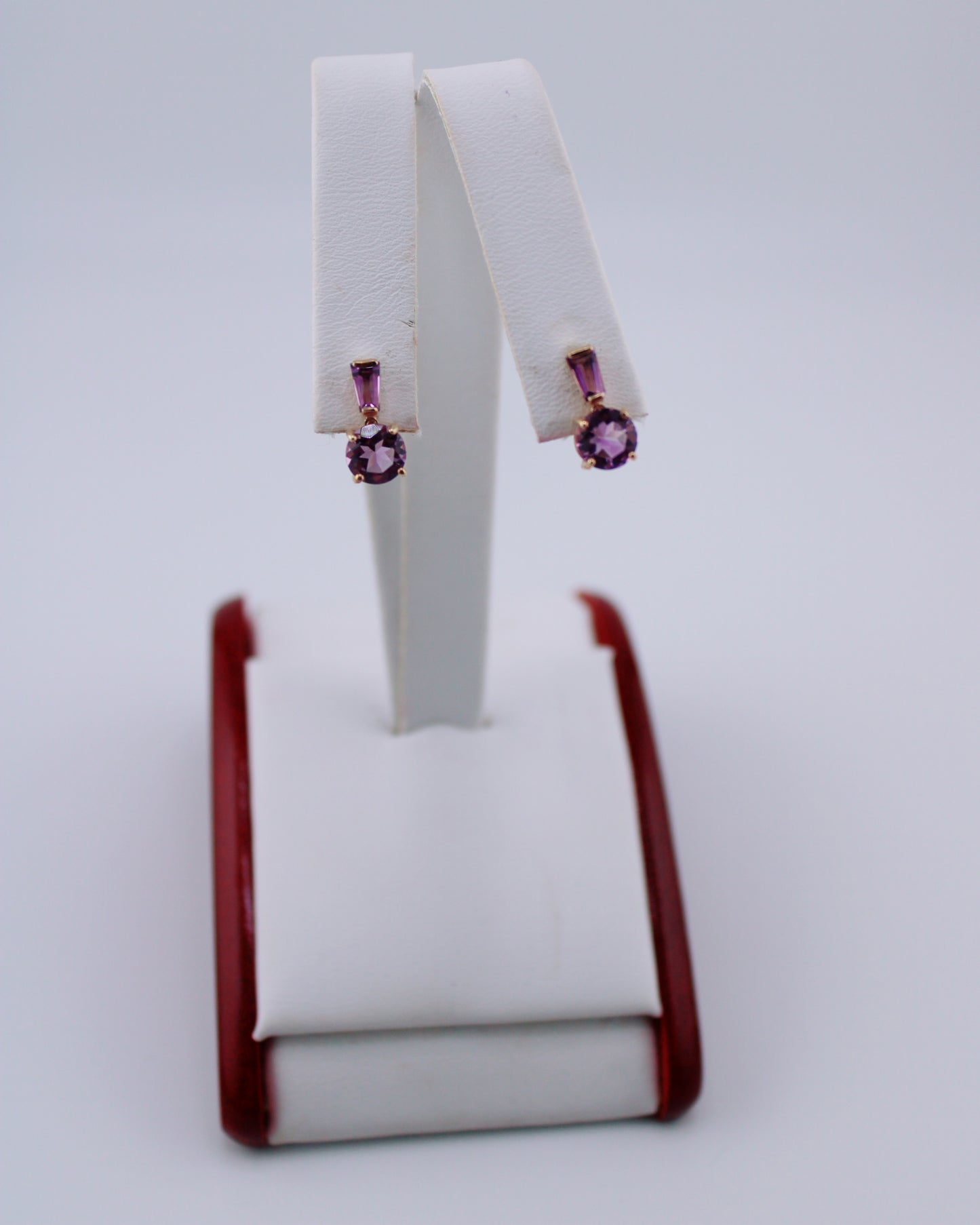 Rain Amethyst Earrings