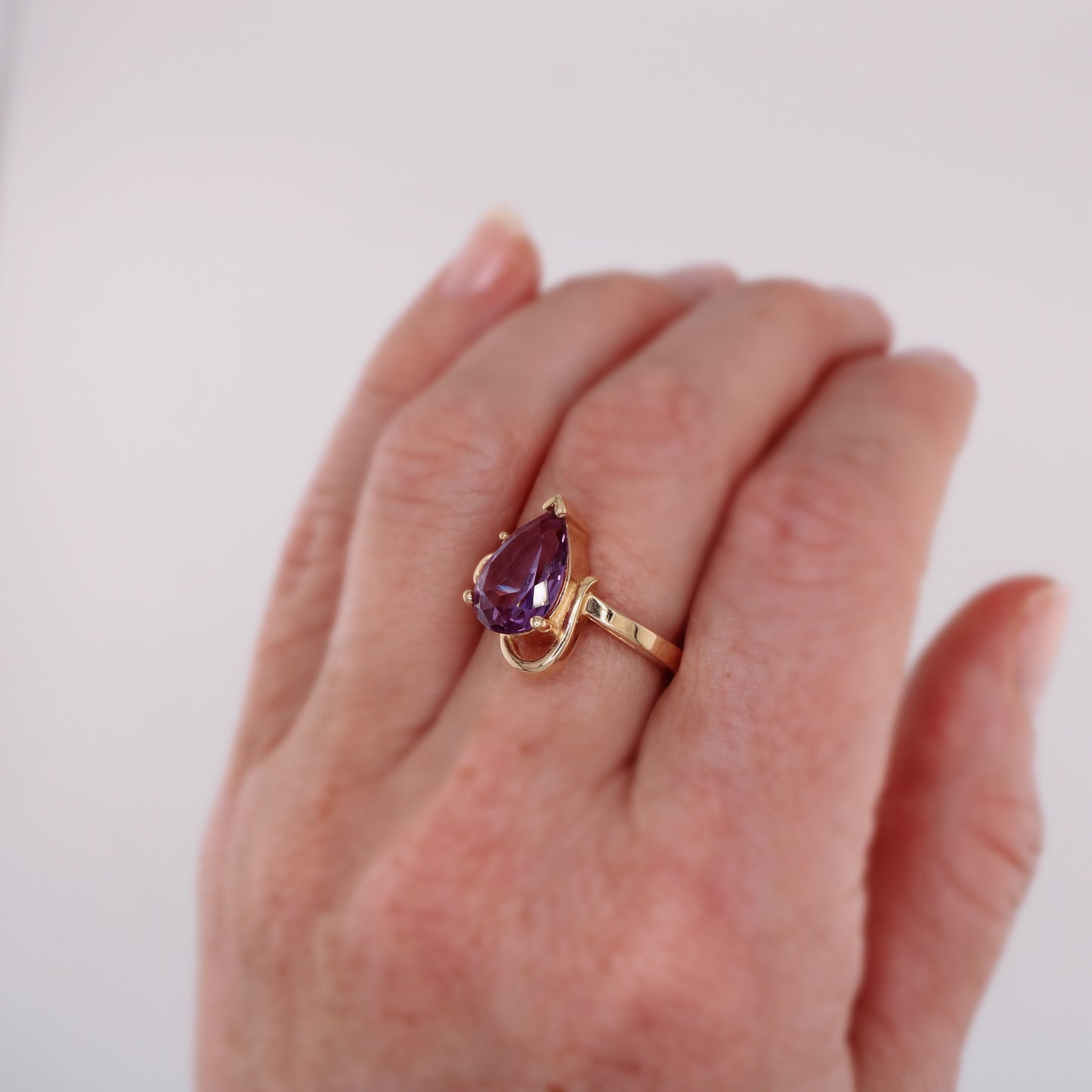 Ava Amethyst Ring