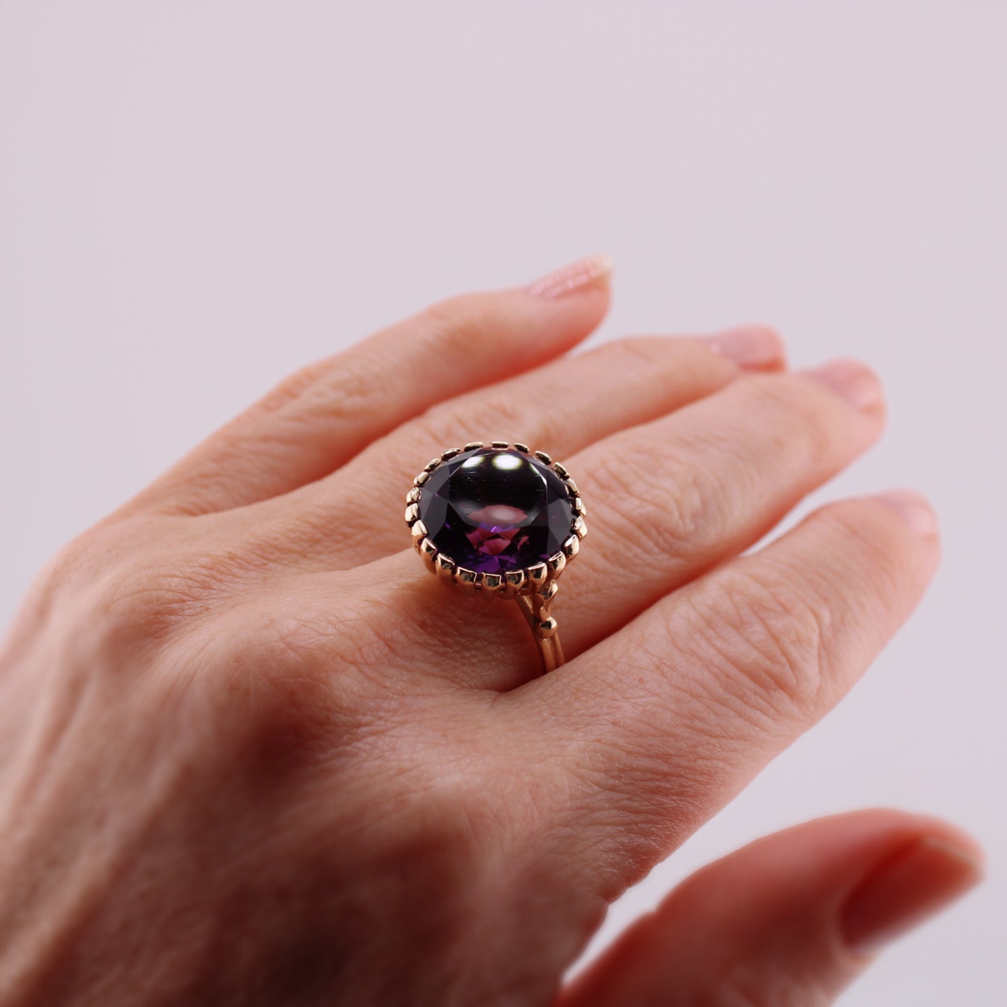 Lucy Amethyst Ring