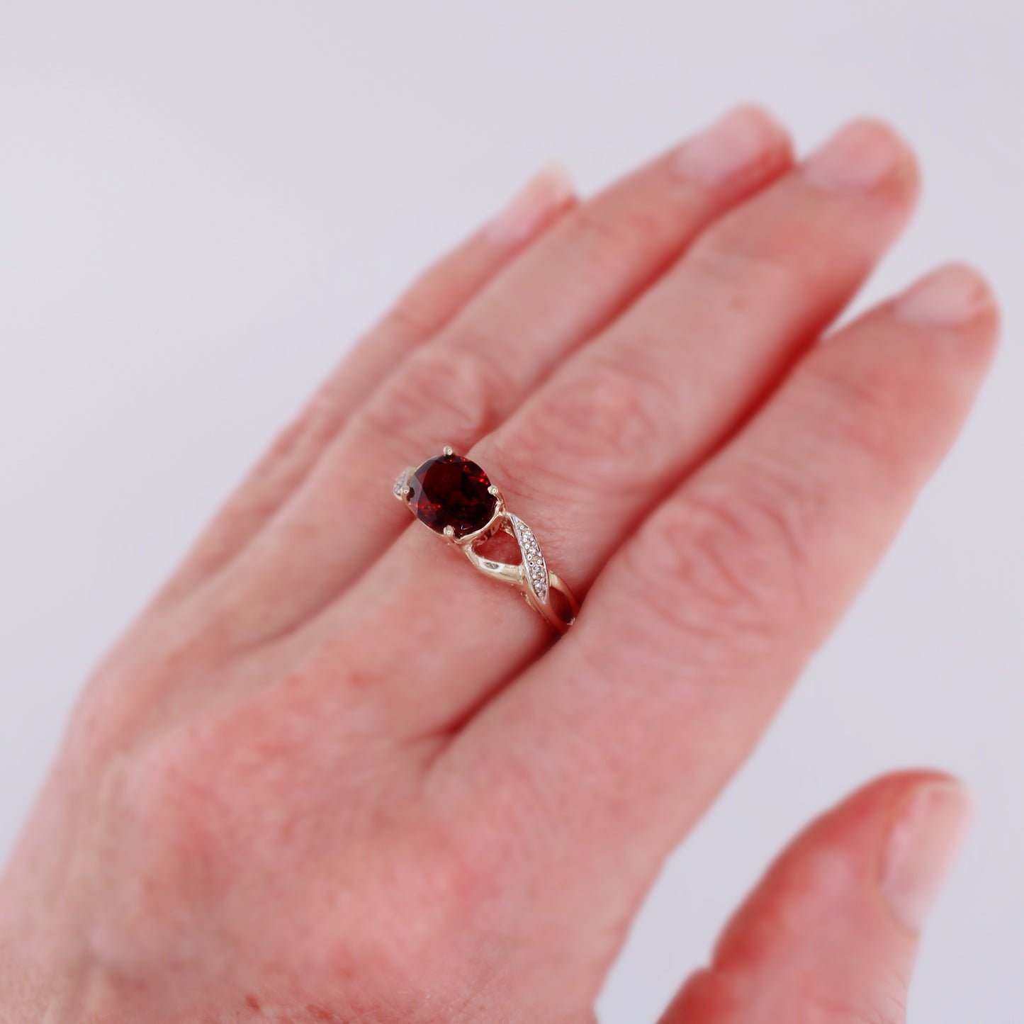 Gabriella Garnet Ring