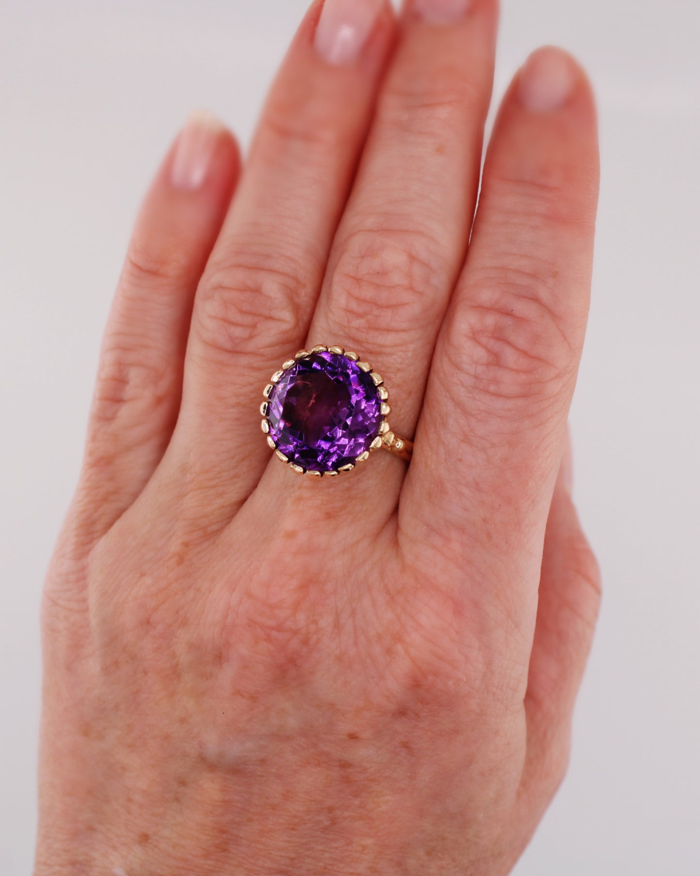 Lucy Amethyst Ring
