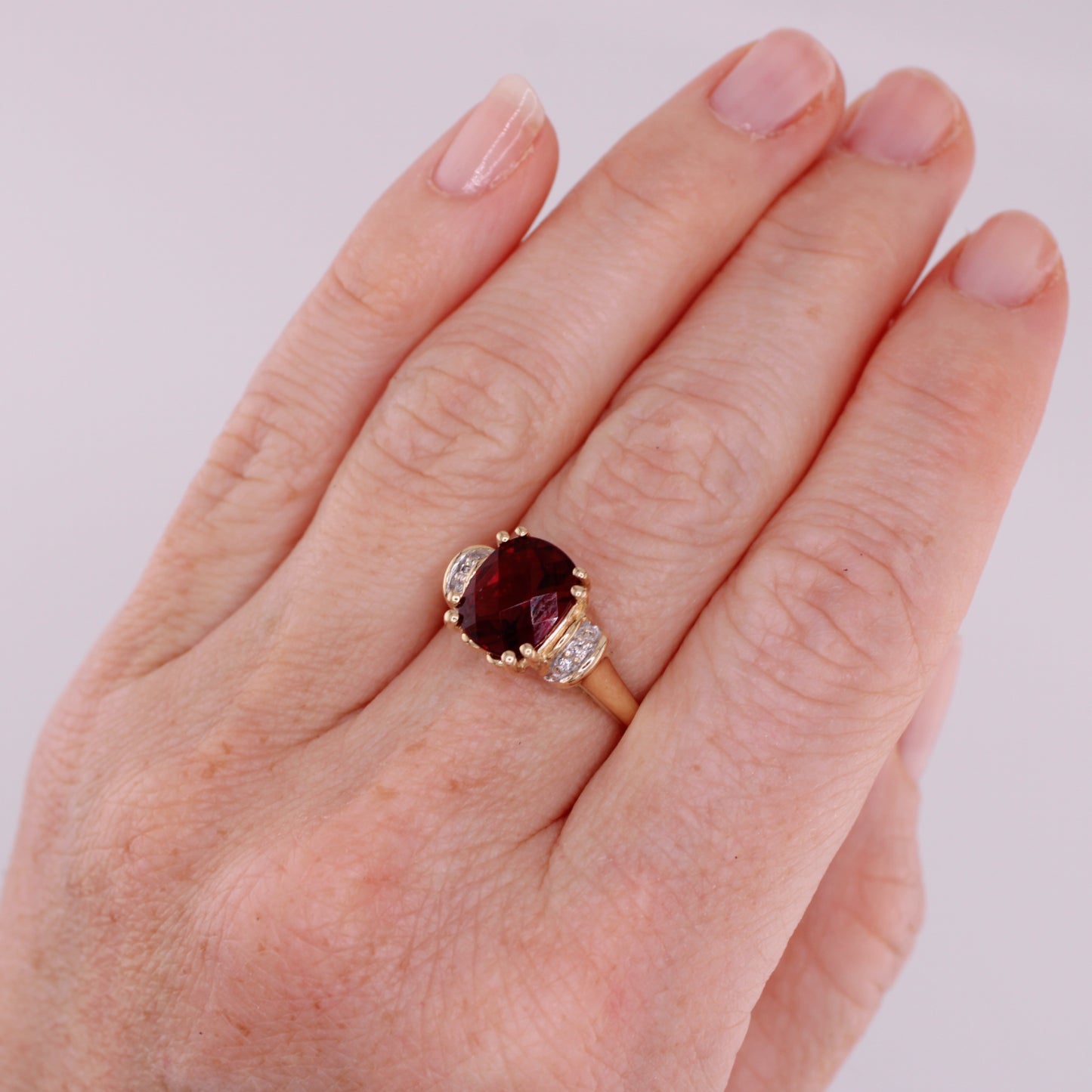 Gwen Garnet Ring