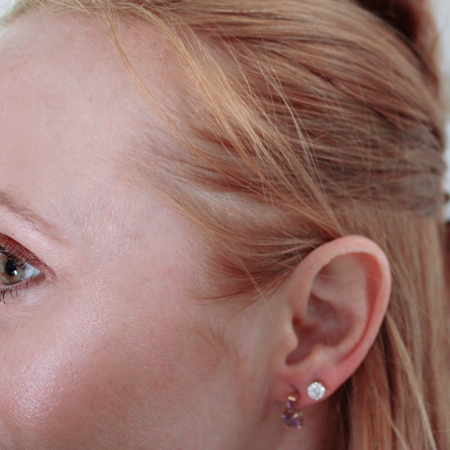 Rain Amethyst Earrings