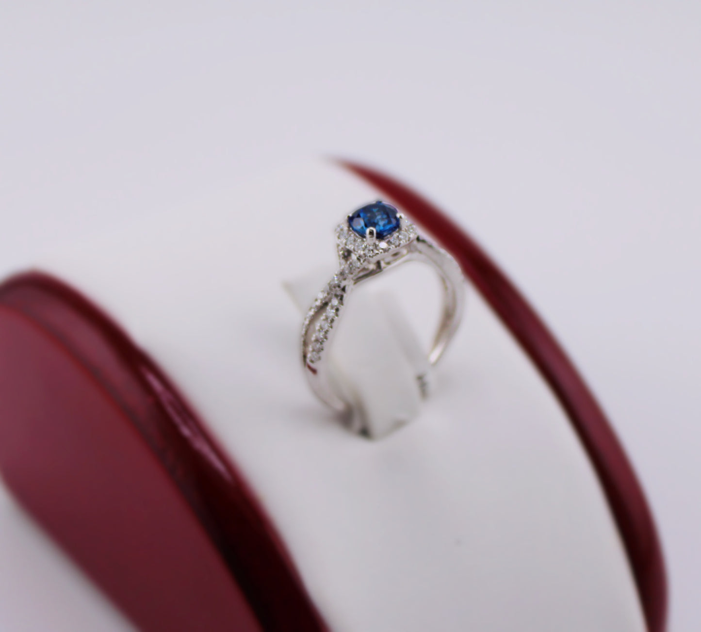 Harmony Sapphire and Diamond Ring