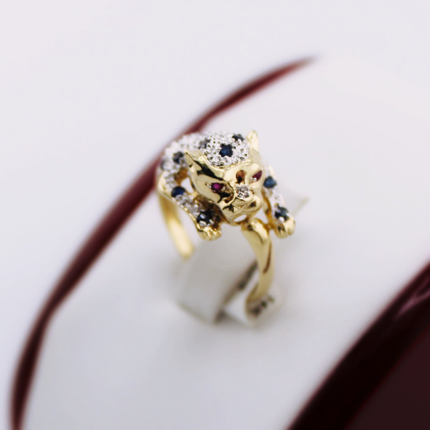 Fierce Leopard Ring