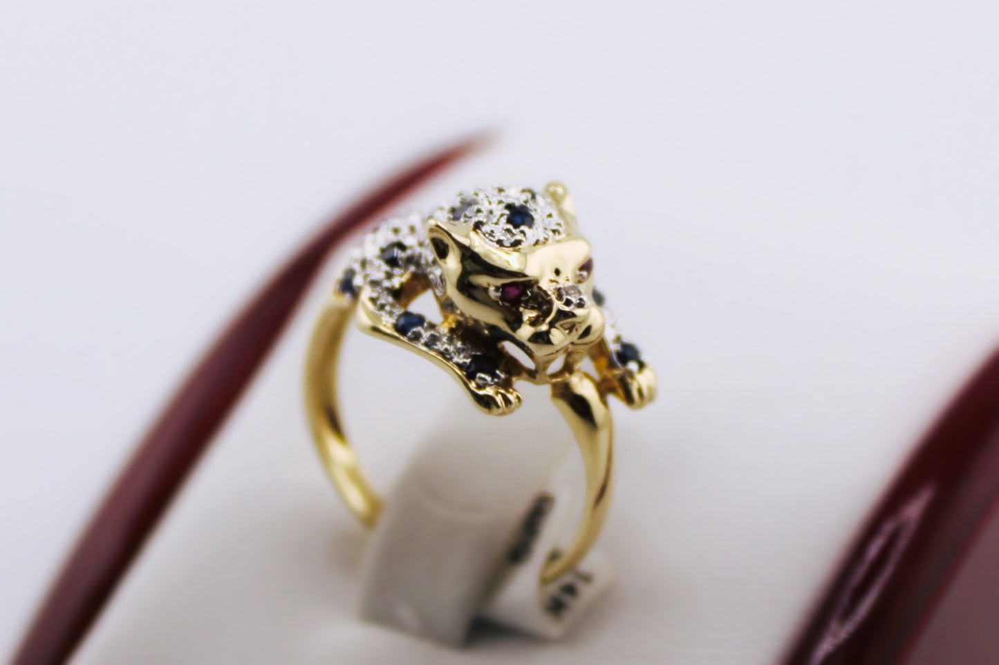Fierce Leopard Ring