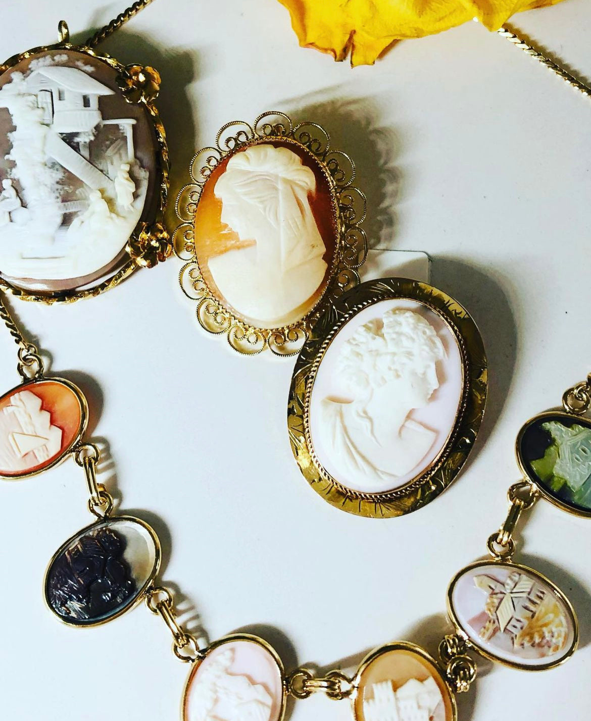 Elizabeth Cameo Pendant/Pin