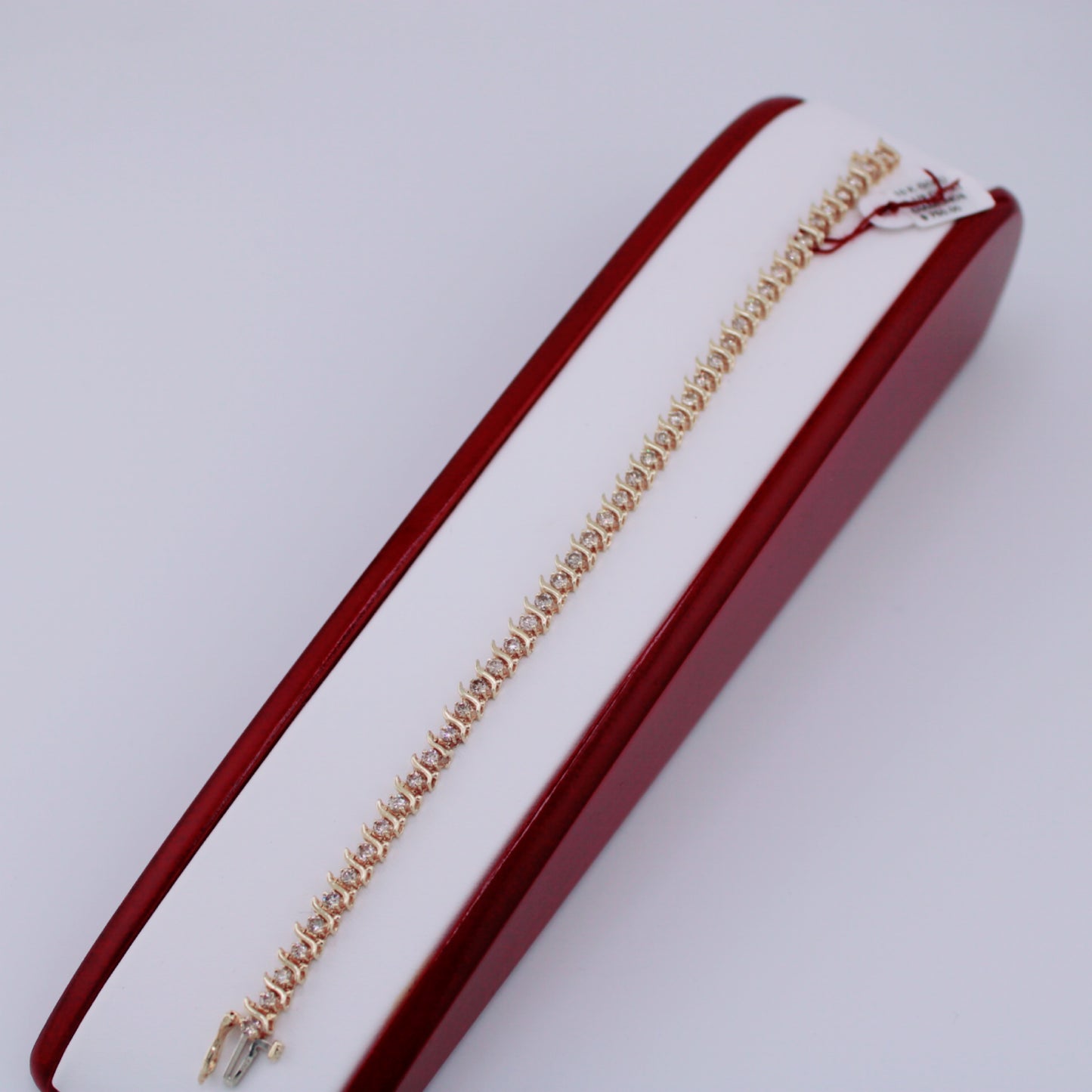 Lucy Diamond Tennis Bracelet