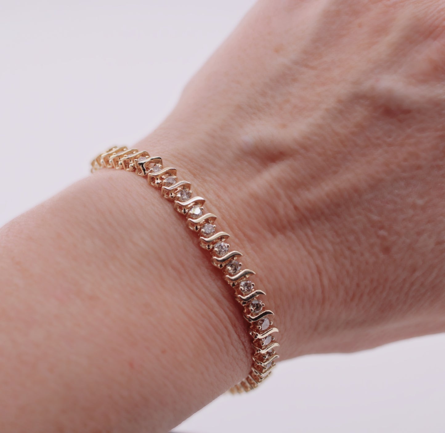 Lucy Diamond Tennis Bracelet