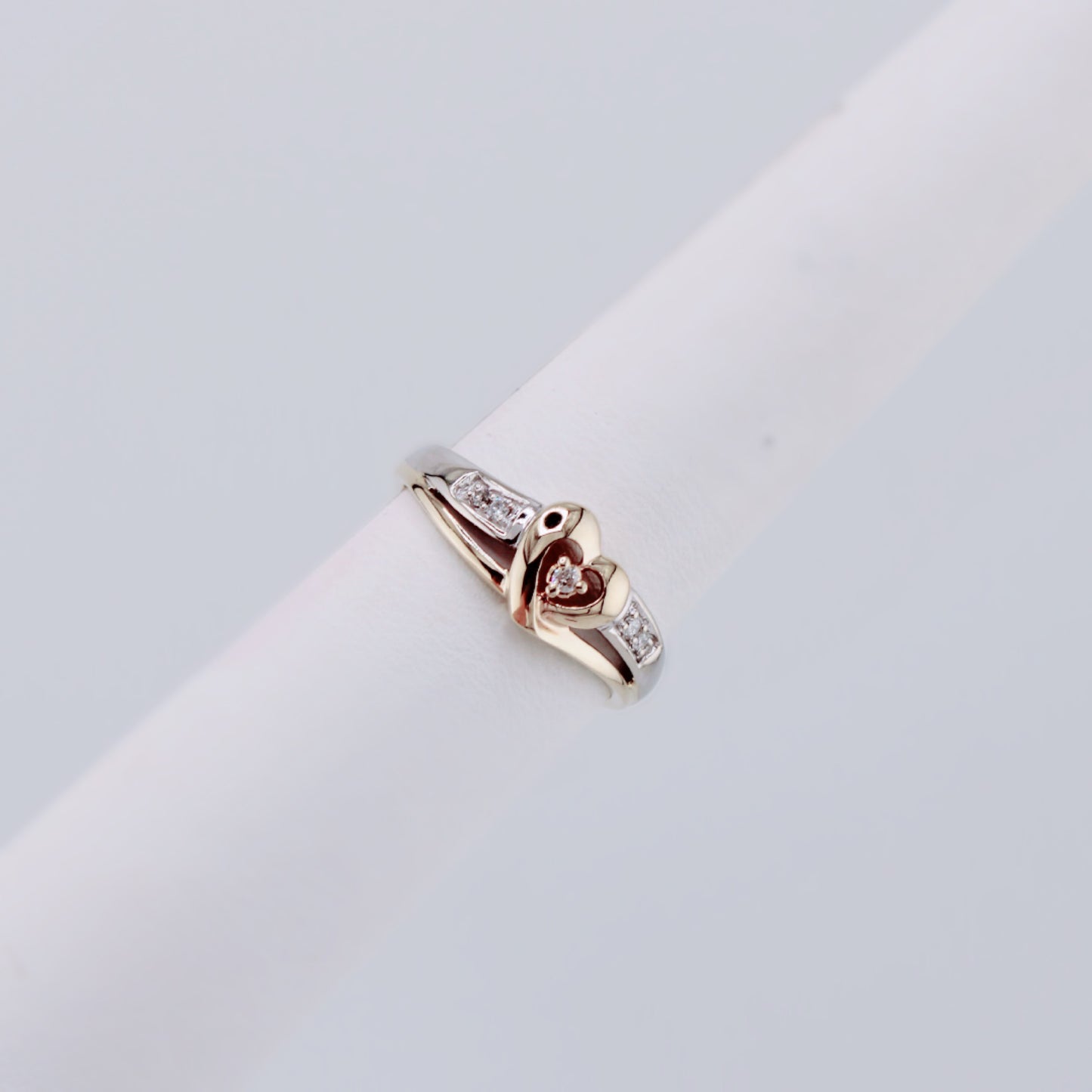 Violet Diamond Ring