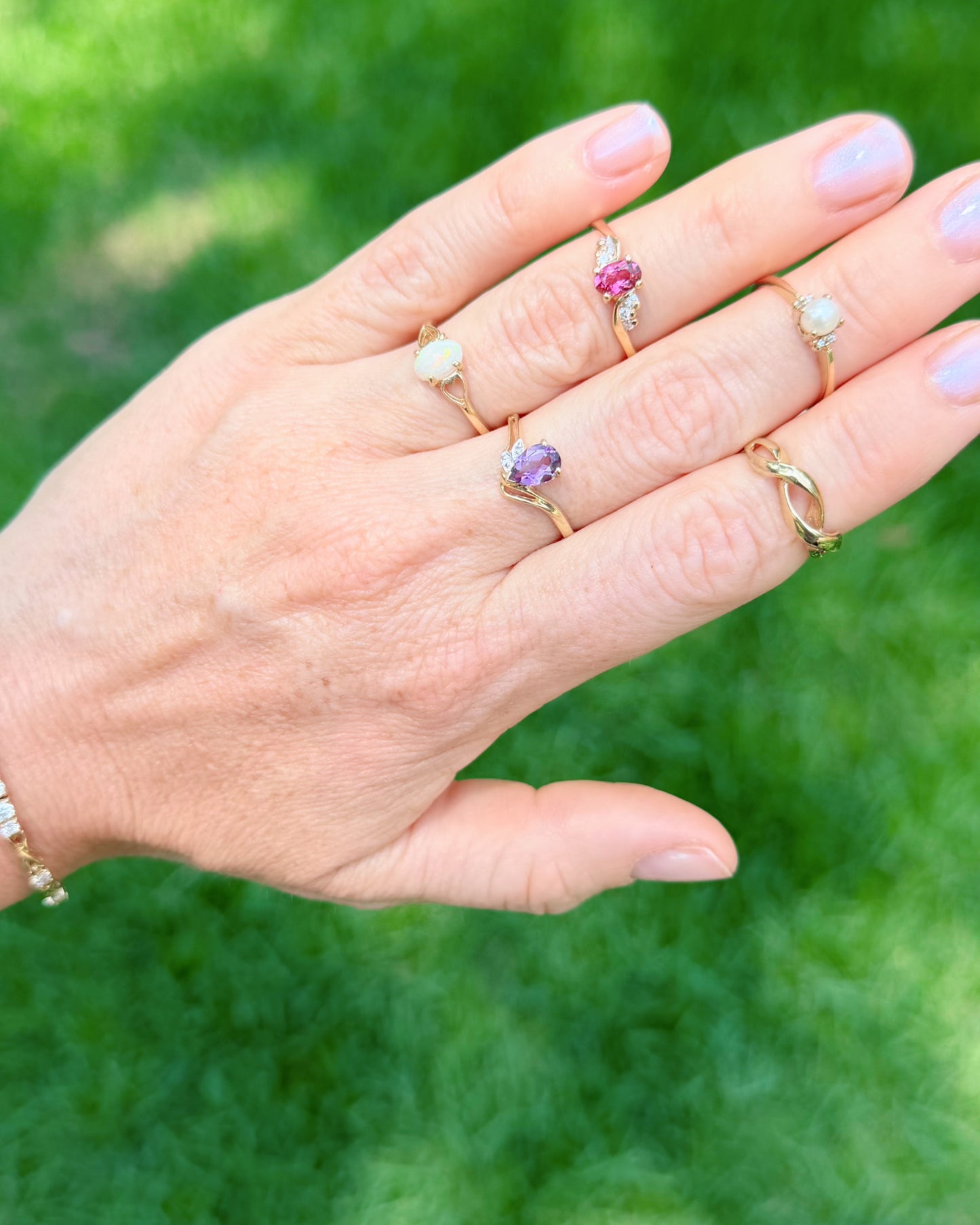 Milo Gold Infinity Ring