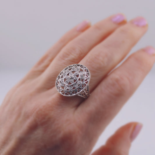 Elaine Diamond Ring