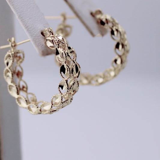 Lillian Gold Hoops