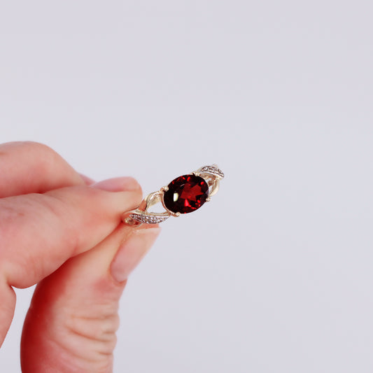 Gabriella Garnet Ring