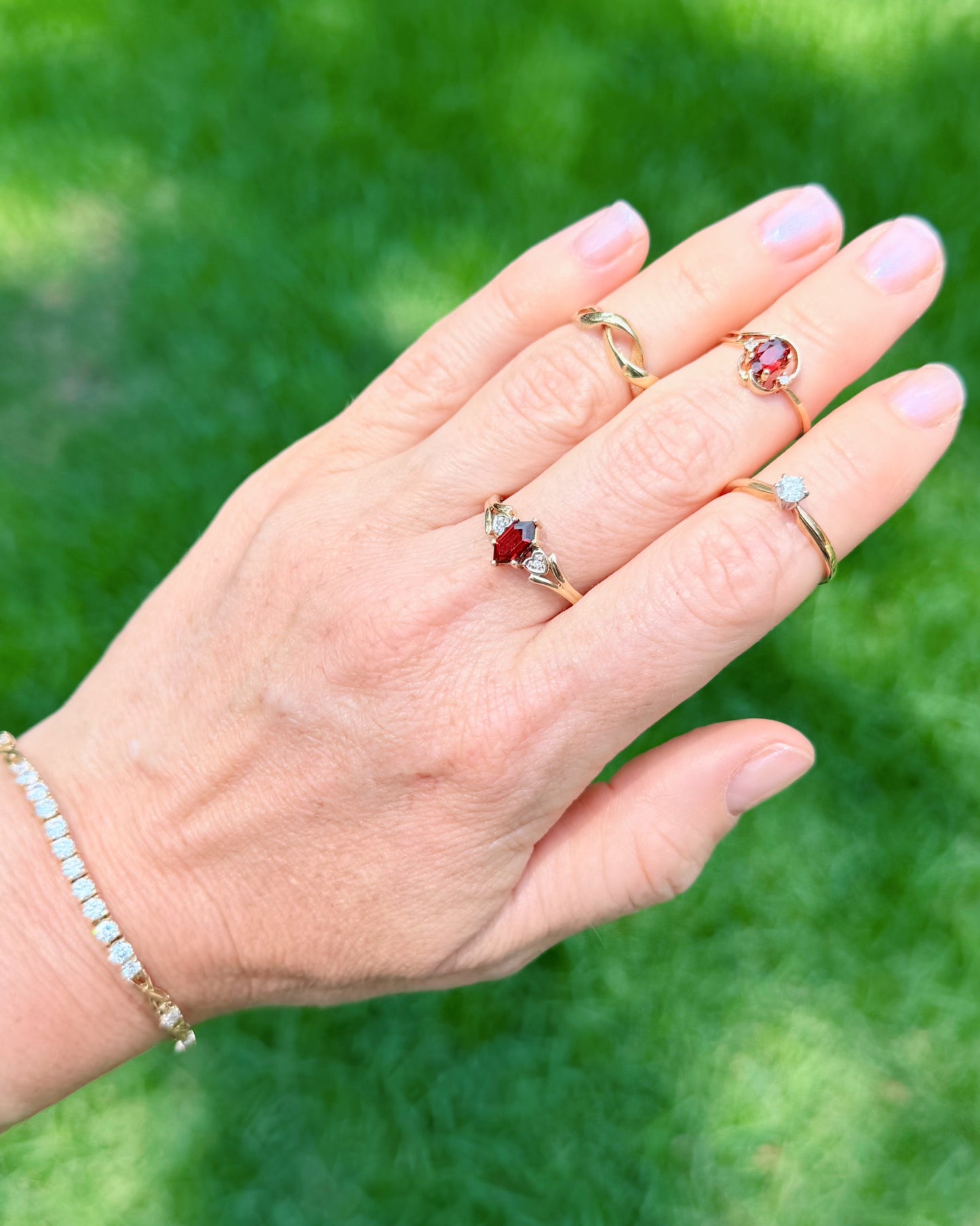 Milo Gold Infinity Ring
