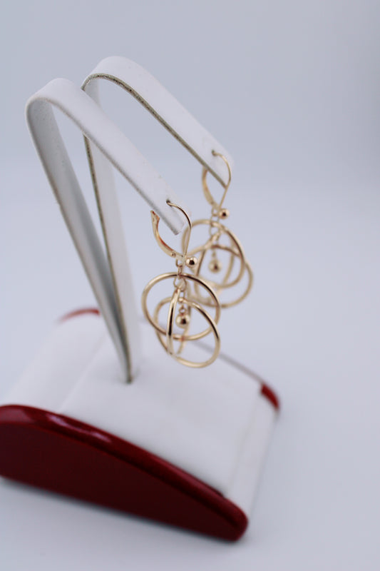 Daisy Gold Earrings
