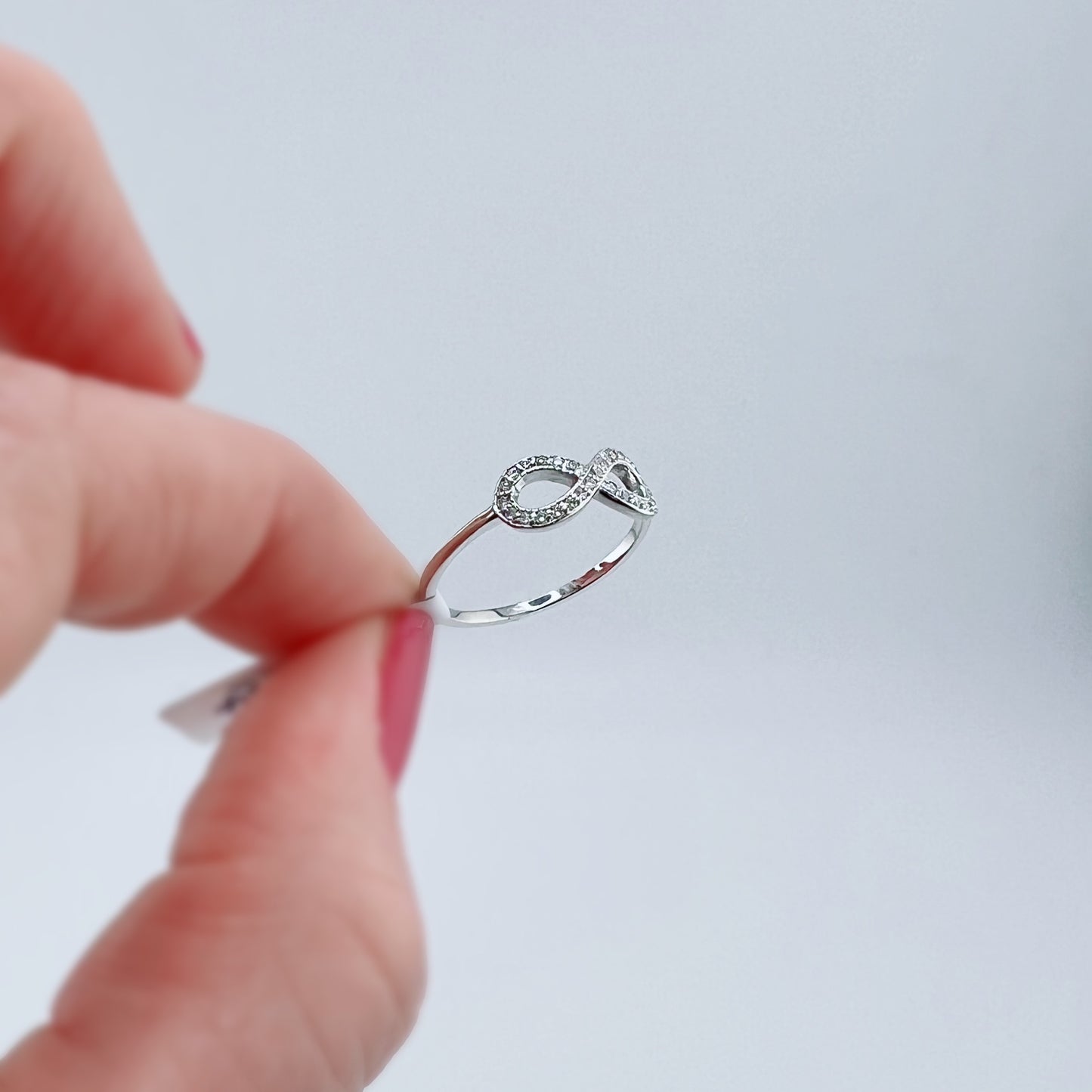 Infinity Diamond Ring
