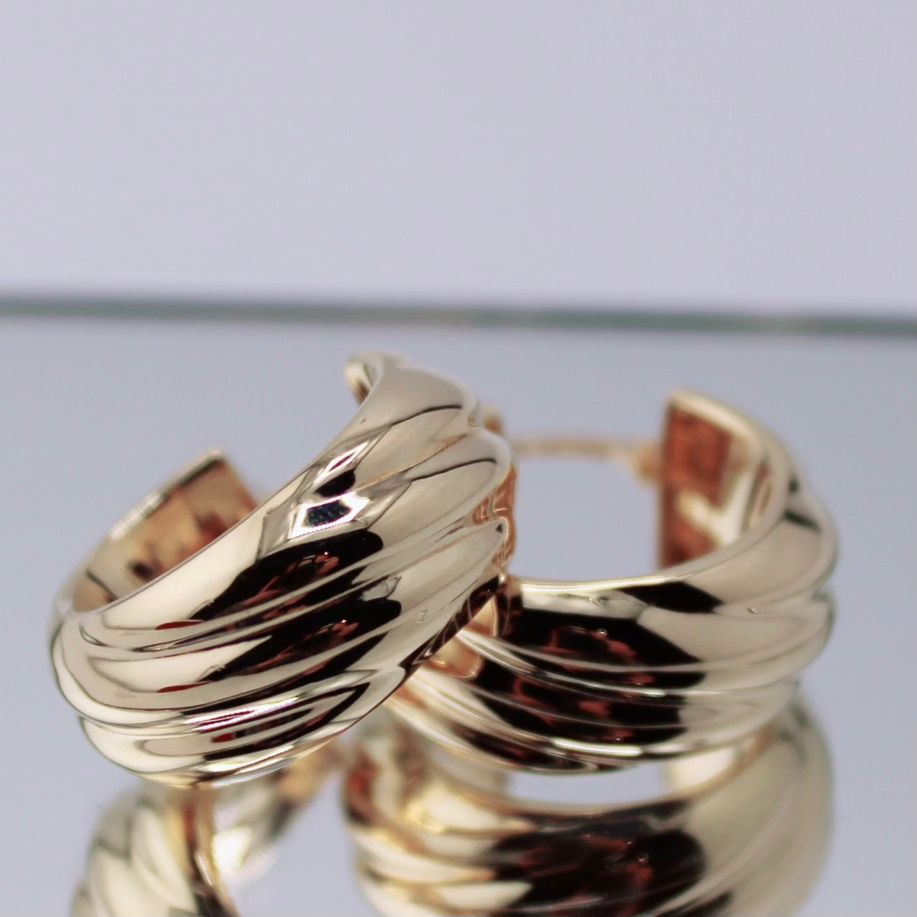Josephine Gold Hoops