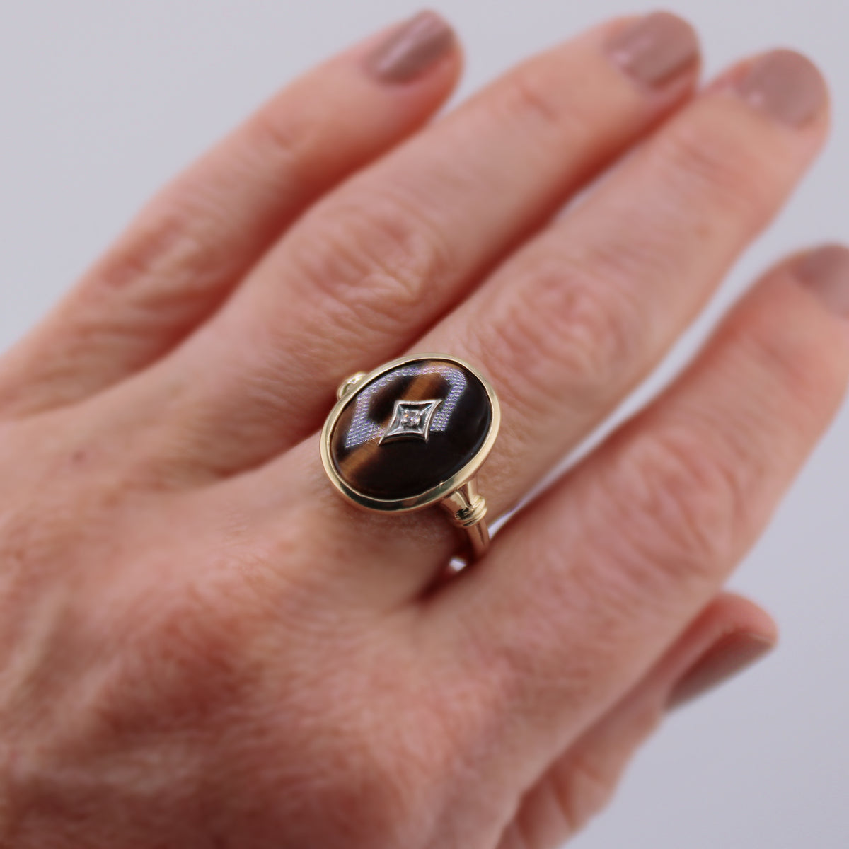 Randi Tiger's Eye Ring