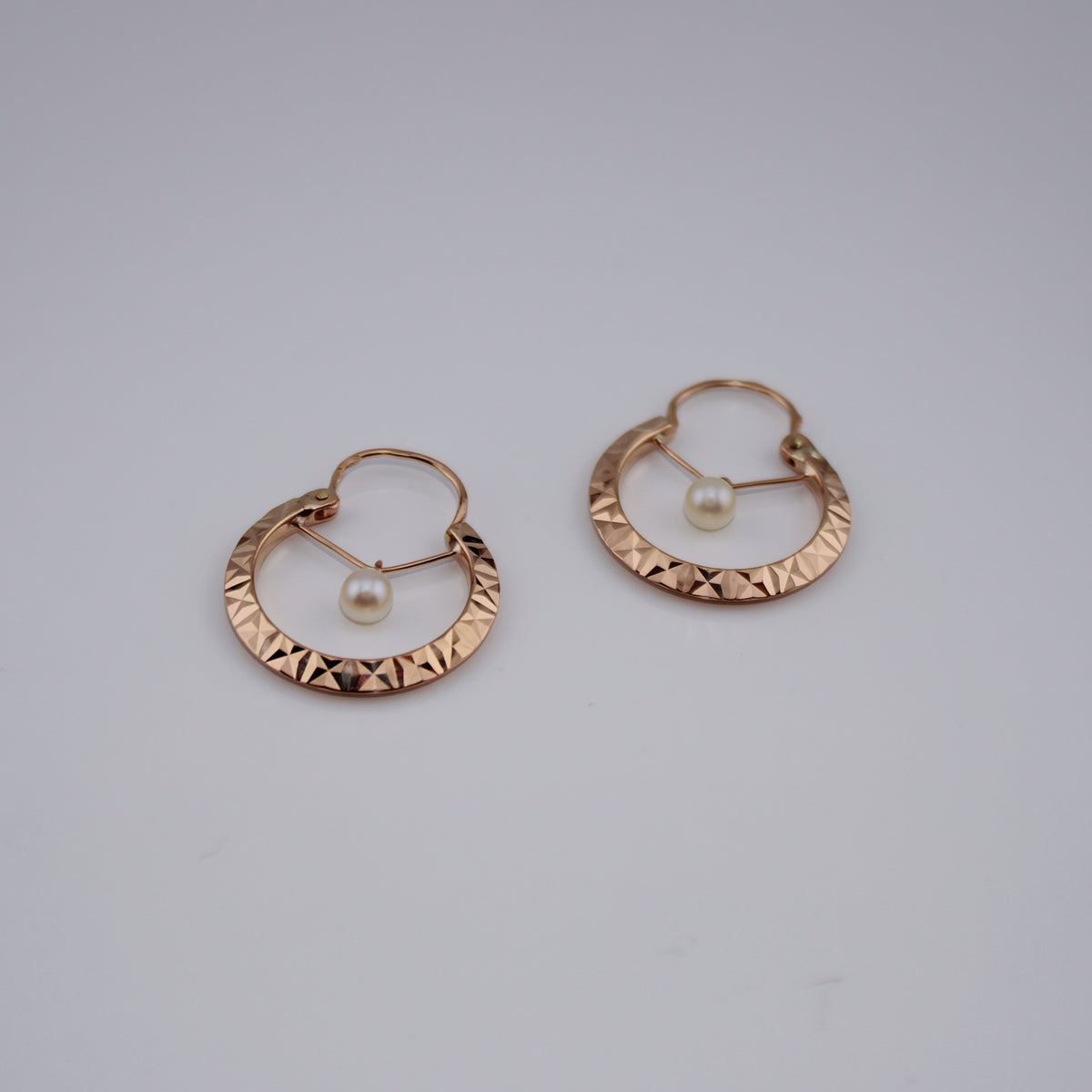 Lane Pearl Hoops