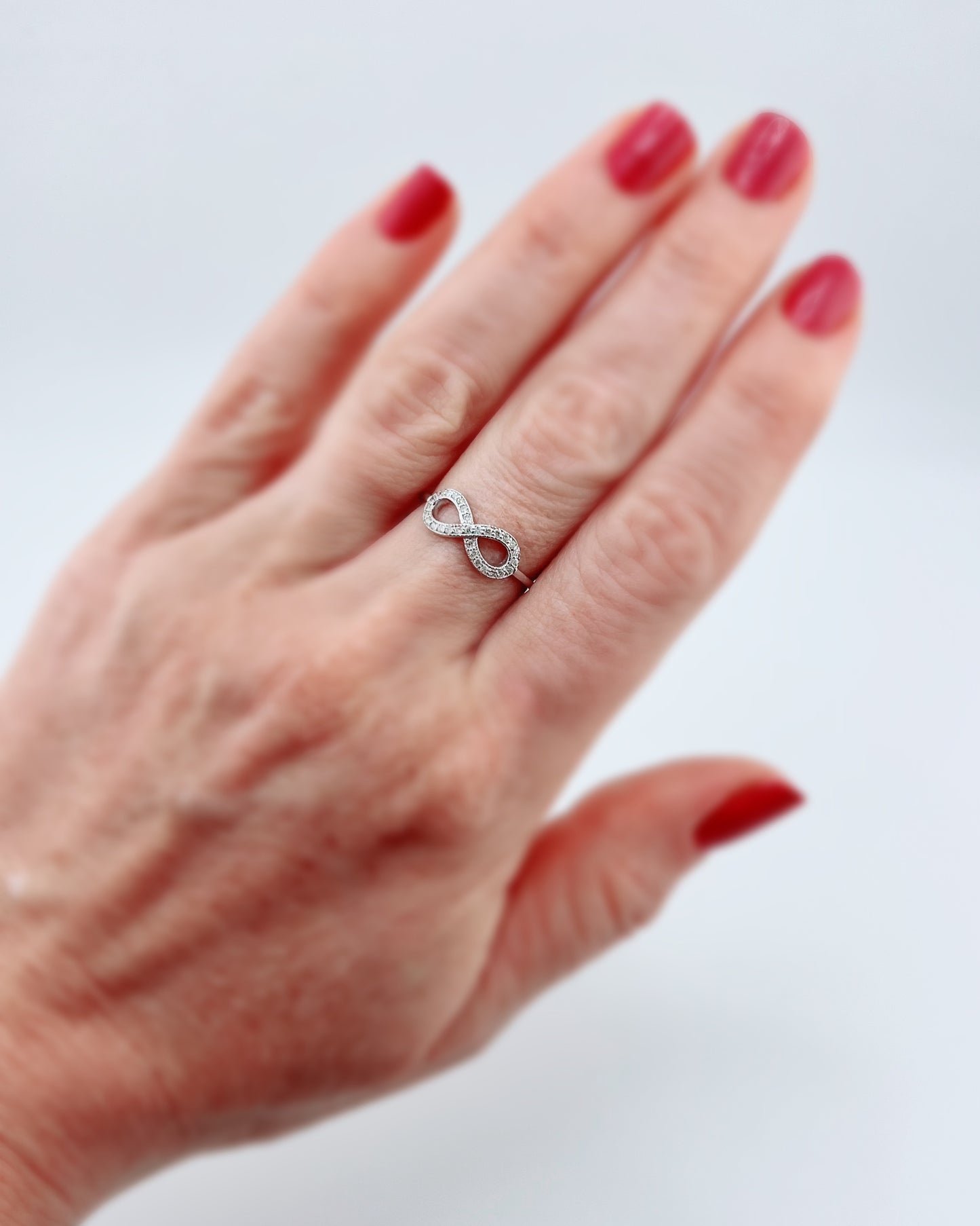 Infinity Diamond Ring