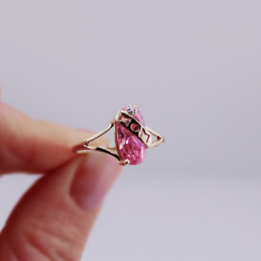 Mom Gold Ring