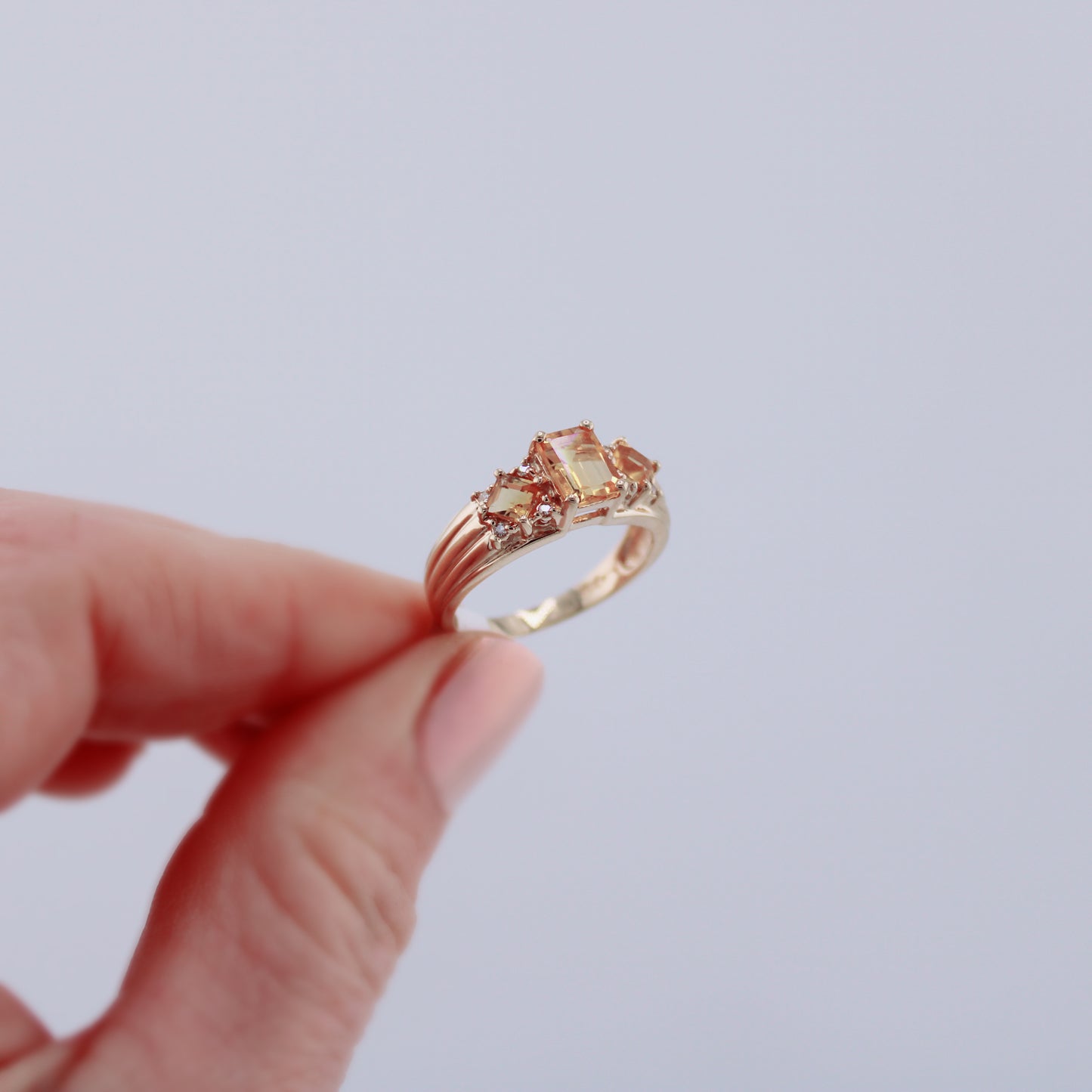 Carly Citrine Ring