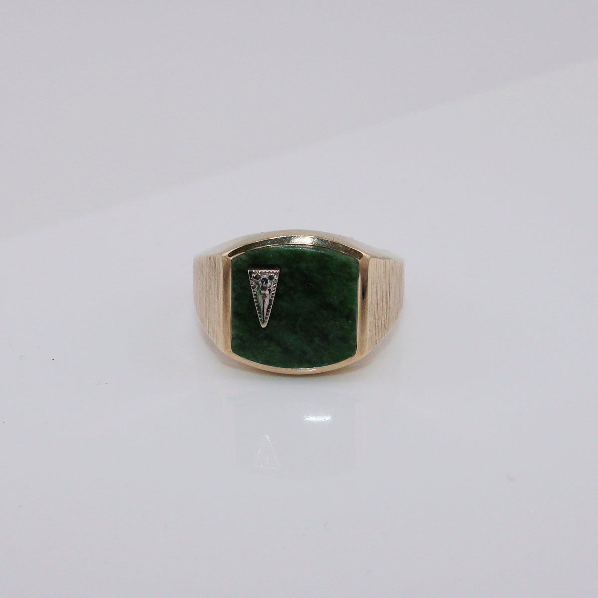 Sawyer Jade and Diamond Ring
