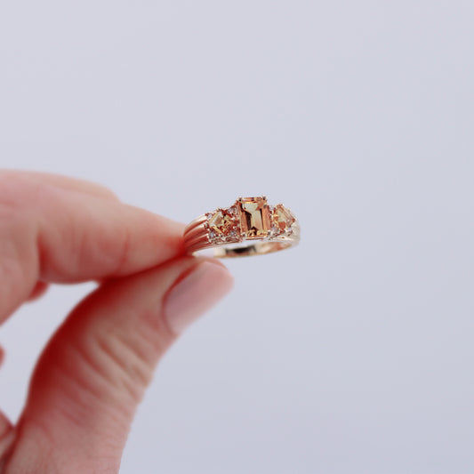 Carly Citrine Ring