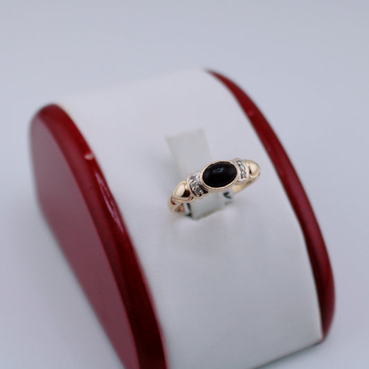 Sybil Black Onyx Ring