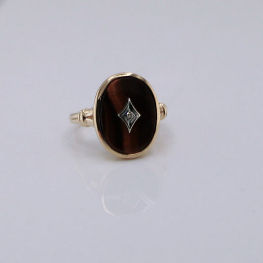 Randi Tiger's Eye Ring