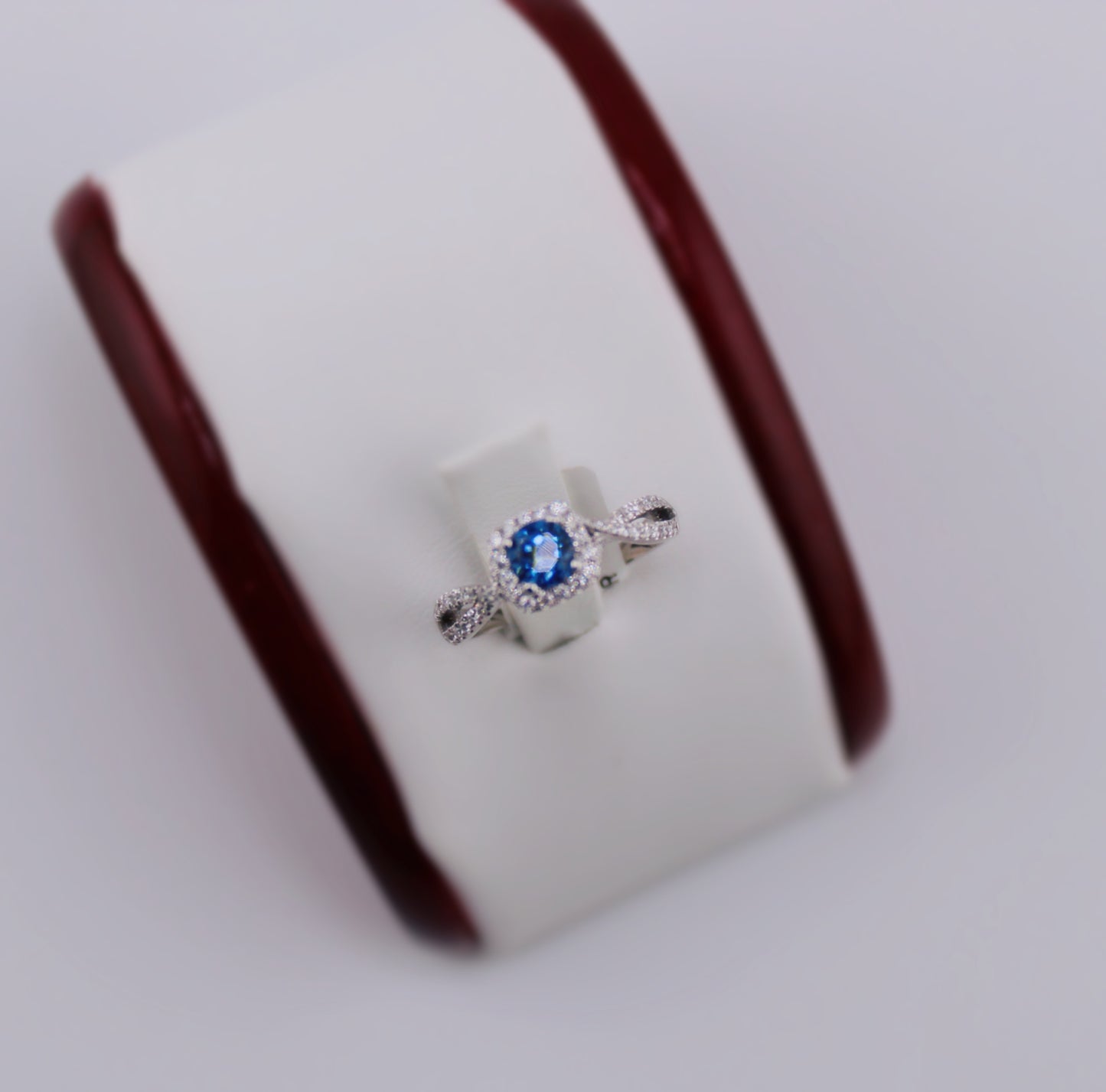 Harmony Sapphire and Diamond Ring