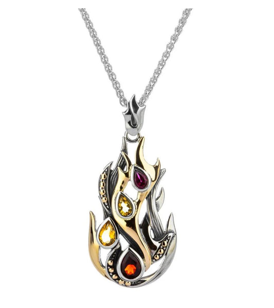 Authentic Keith Jack Fire Element Pendant