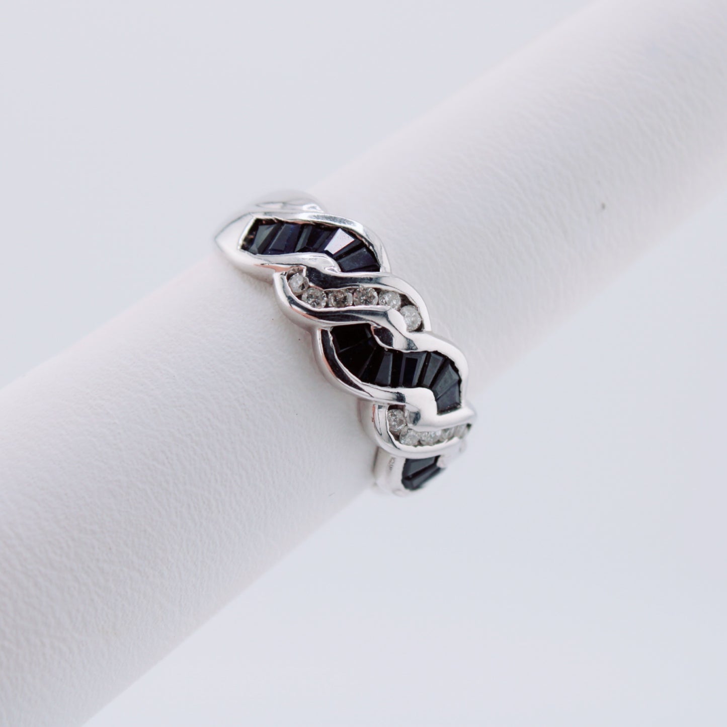 Harper Sapphire and Diamond Ring