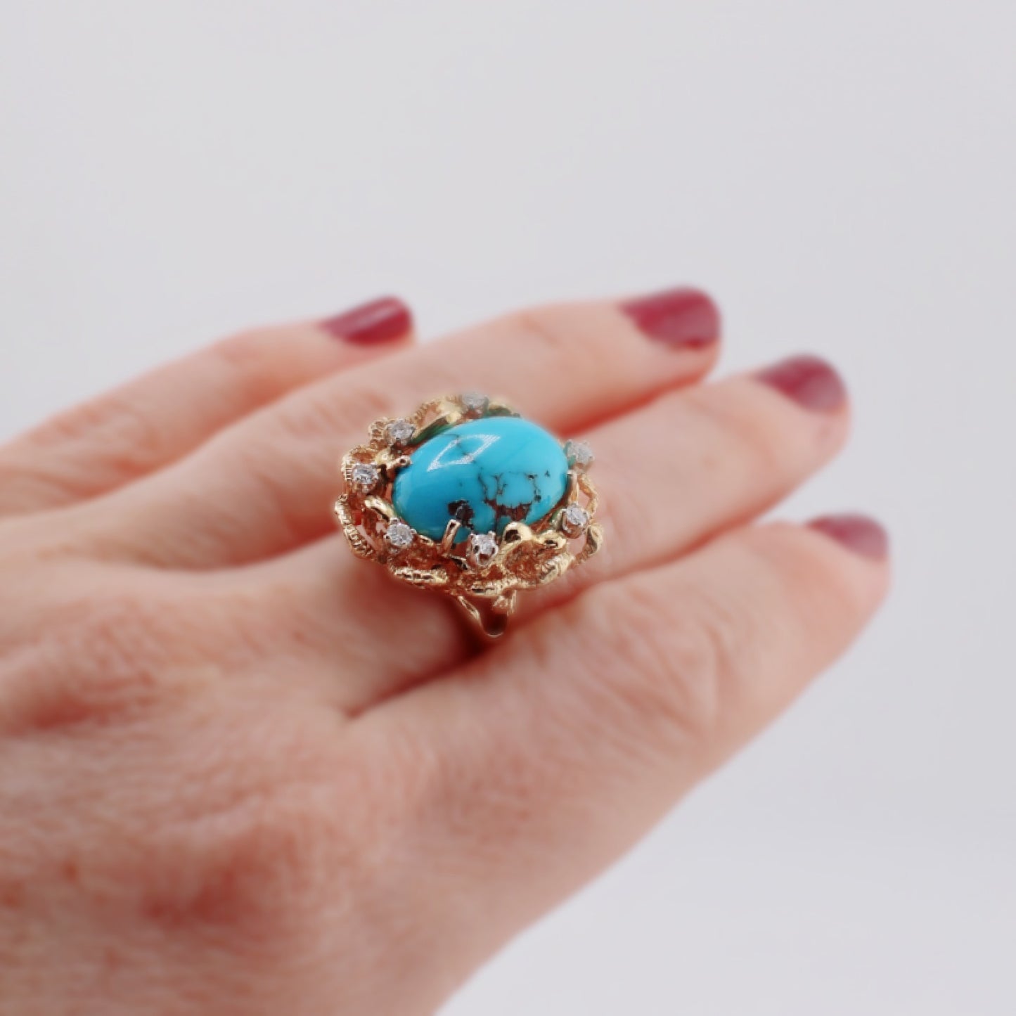 Aponi Turquoise Ring